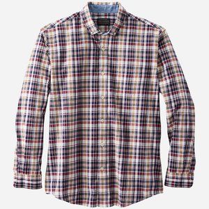NWT: Pendleton MEN'S LONG-SLEEVE MADRAS SHIRT